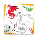 Logo of How to Draw Dragon android Application 